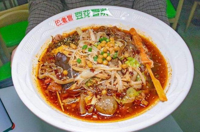 巴老冒豆花冒菜