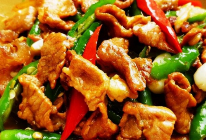 七碗湘辣椒炒肉